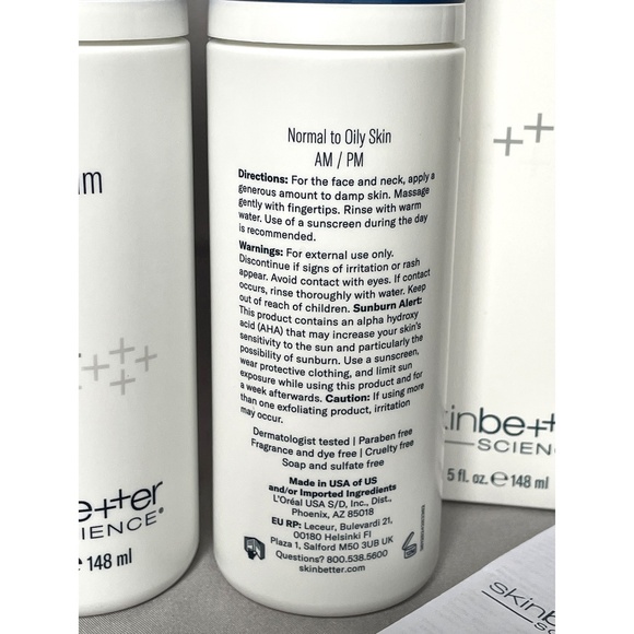 Skinbetter Refining Foam Cleanser 5 oz 148 ml NEW IN BOX - Picture 5 of 5
